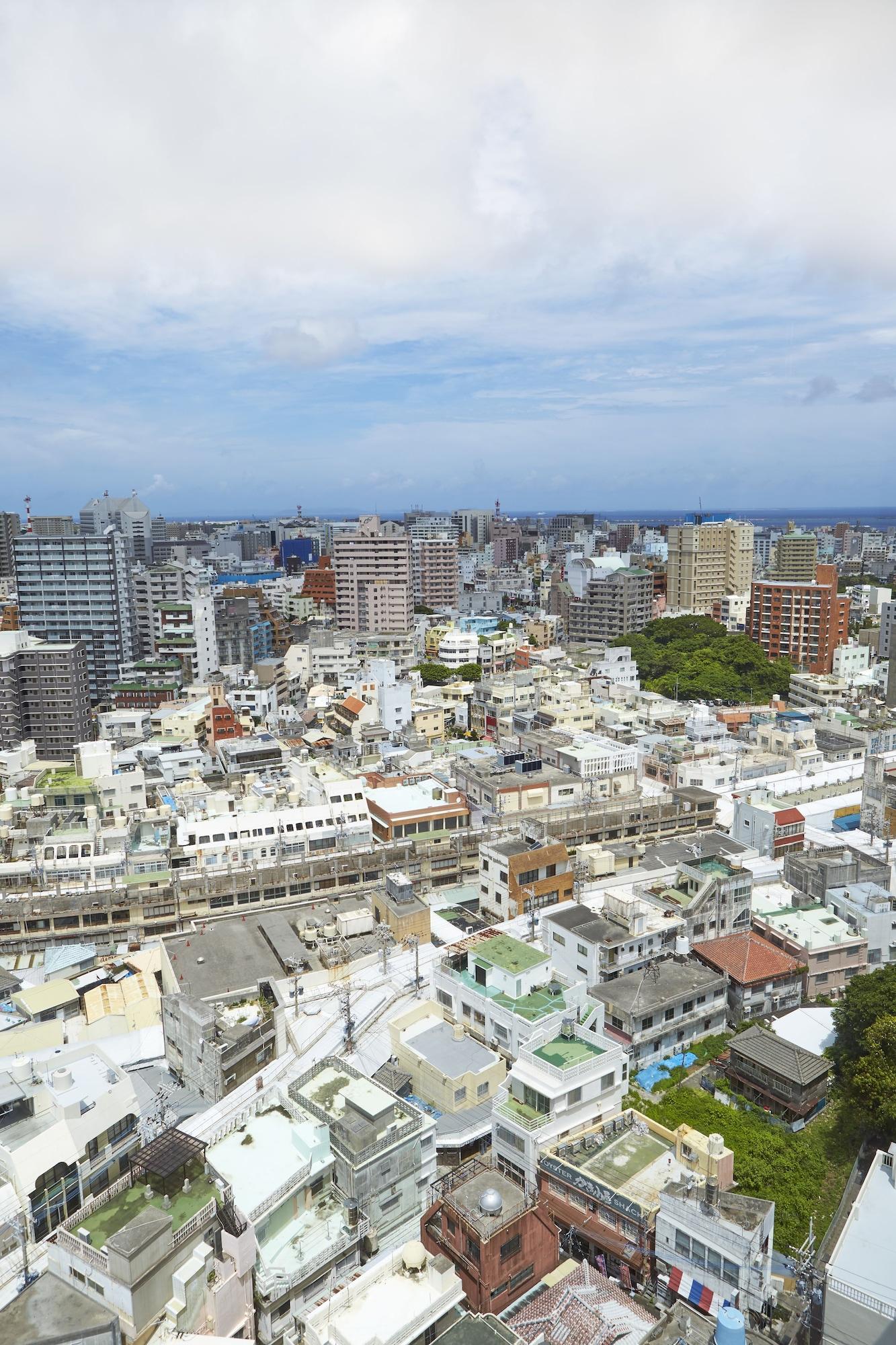 Hyatt Regency Naha, Okinawa Hotel Ngoại thất bức ảnh Aerial view of Naha