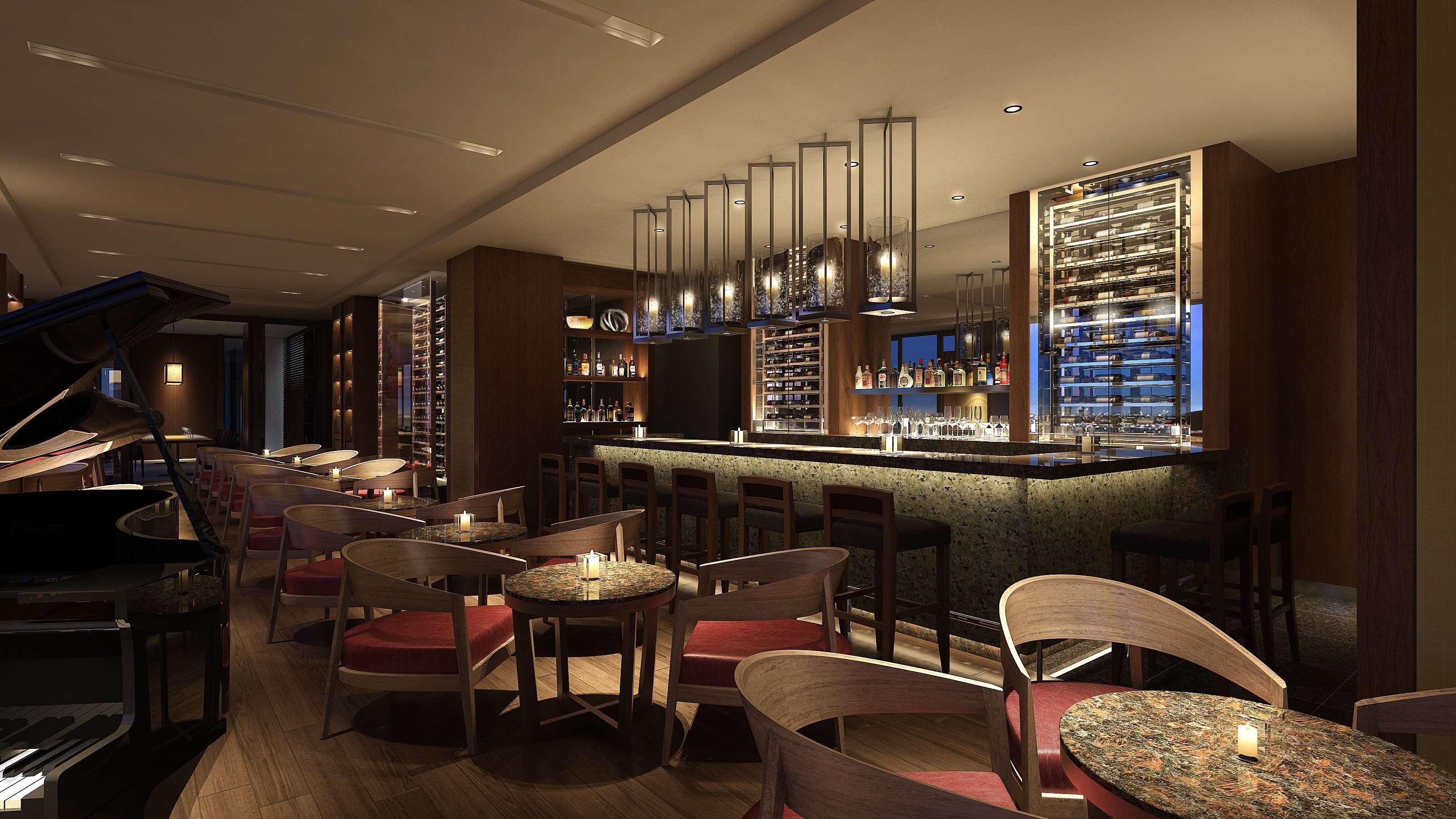 Hyatt Regency Naha, Okinawa Hotel Ngoại thất bức ảnh The bar at the 360° Sky Lounge